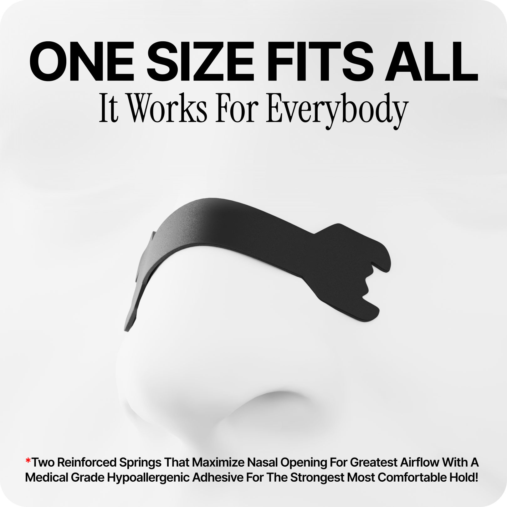 Black Nasal Strips